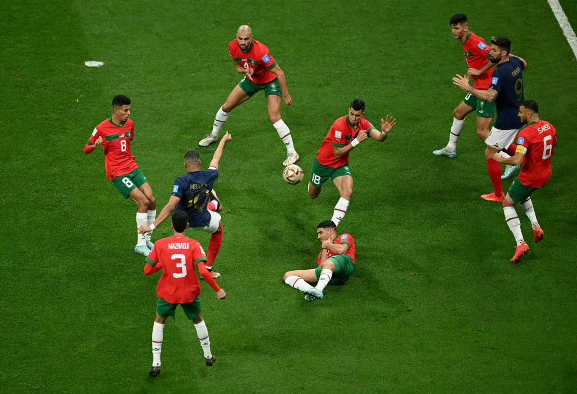 摩洛哥轻取西班牙，姆巴佩惊艳四座