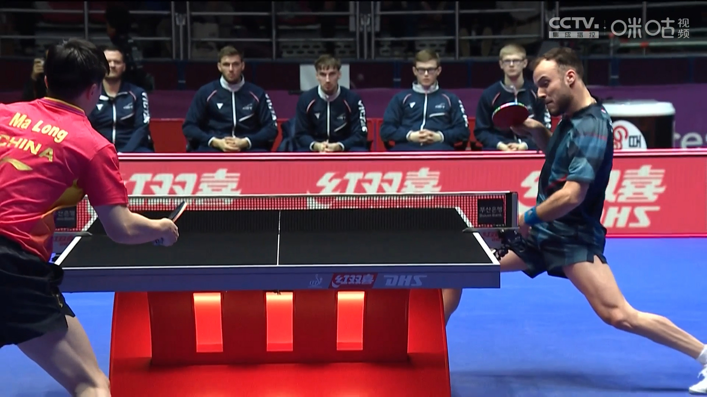 法国队碾压德国队,马龙刷新纪录 法国队碾压德国队,马龙刷新纪录